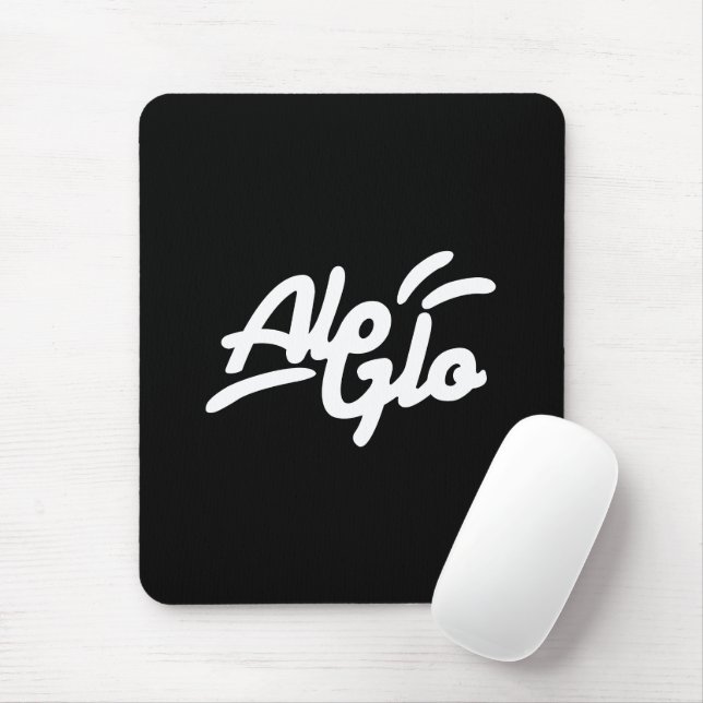 Alo Glo, the ultimate cream to divine beauty Mouse Mat (With Mouse)
