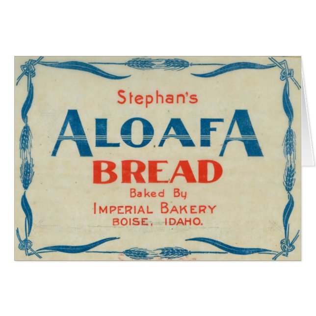 Aloafa Bread (Front Horizontal)