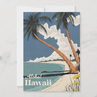 Aloah! Hawaii Thank You Card