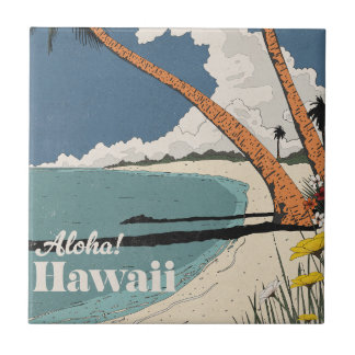 Aloah! Hawaii Tile