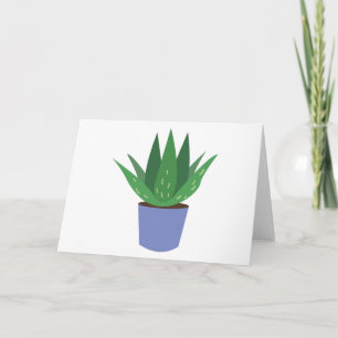Aloe Plant Card