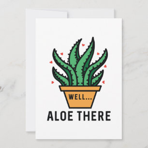 Aloe There Thank You Card