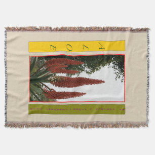Aloe Throw Blanket