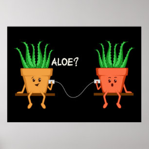Aloe Vera Barber Poster