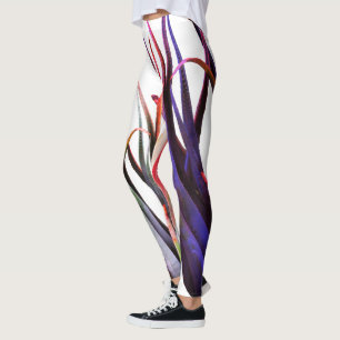 Aloe Vera Leaves Leggings