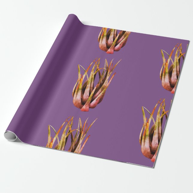 ALoe Vera Photo Wrapping Paper (Unrolled)