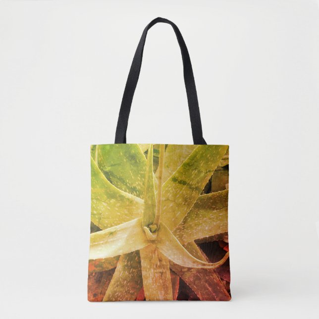 Aloe Vera Plant Photography succulent  Tote Bag (Front)