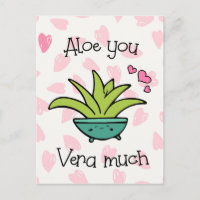 Aloe You Vera Much Cute Love