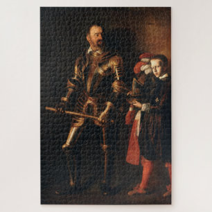 Alof de Wignacourt (1608) by Caravaggio Jigsaw Puzzle