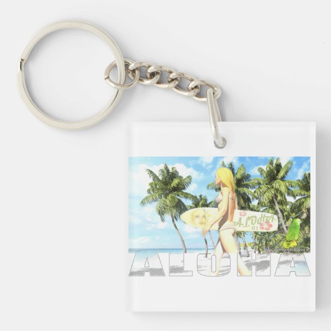 Aloha 01  key ring (Front)