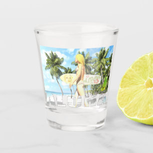 Aloha 01 shot glass