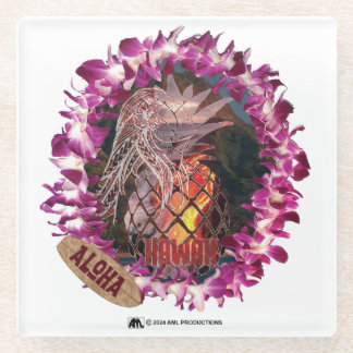 ALOHA 51 GLASS COASTER