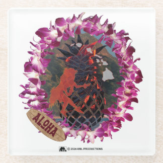 ALOHA 52 GLASS COASTER