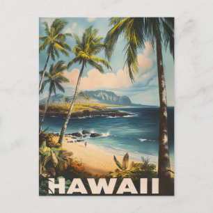 Aloha Awaits: A Vintage Hawaii Postcard