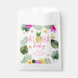 Aloha Baby Pineapples & Pacifiers Baby Shower Luau Favour Bags