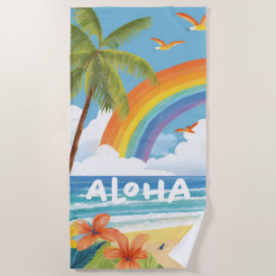 Aloha Beach fun Towel