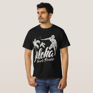 Aloha Beach Paradise Surf & Palm Vibes T-Shirt
