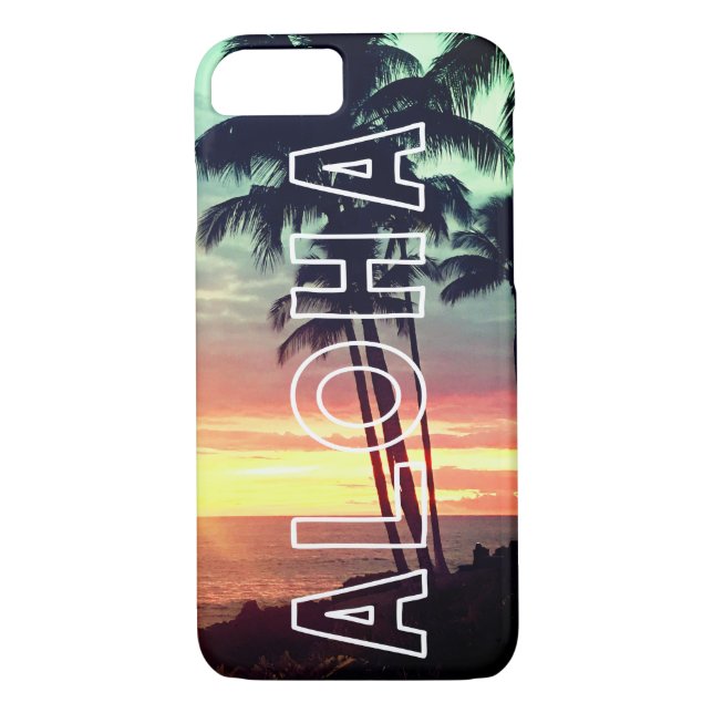 Aloha Beach Phone Case (Back)