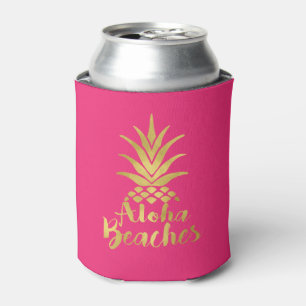 Aloha Beaches Bachelorette Party Favour Can Cooler