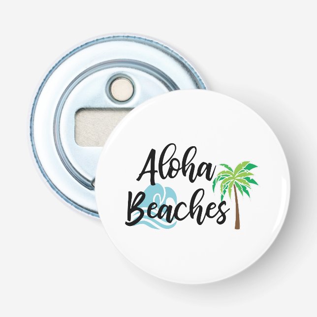 aloha beaches bottle opener (Front)
