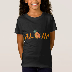 Aloha Beaches Hawaii Hawaiian Pineapple Fruit Men T-Shirt