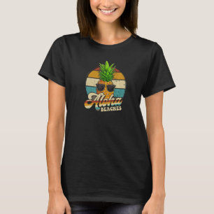 Aloha Beaches Pineapple Sunglasses Aloha Hawaii Ha T-Shirt