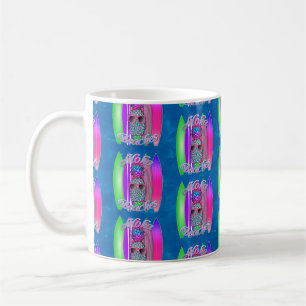 Aloha Beaches Summer Surfing Pineapple Coffee Mug