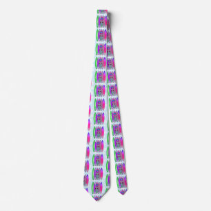 Aloha Beaches Tropical Surf Pineapple Tie