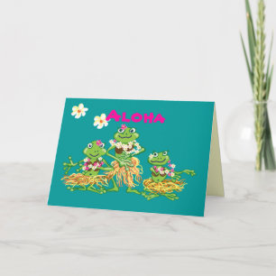 Aloha - Birthday card