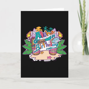 Aloha Birthday Hawaii Hawaiian Vacation  Card