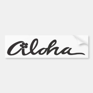 Aloha Bumper Sticker