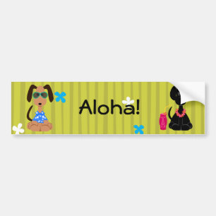 Aloha Bumper Sticker