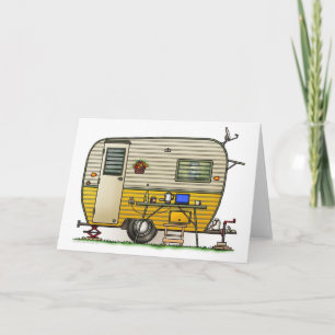 Aloha Camper Trailer Card