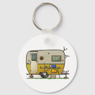 Aloha Camper Trailer Key Ring