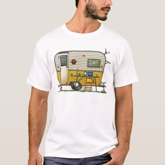 Aloha Camper Trailer T-Shirt (Front)