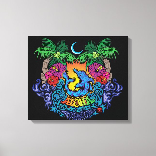 Aloha Canvas Print (Front)