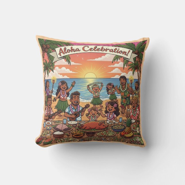 Aloha Celebration Cushion (Front)