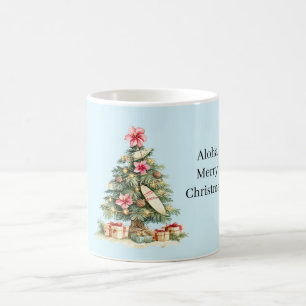 Aloha Christmas Tree Coffee Mug