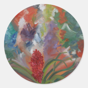 Aloha Classic Round Sticker