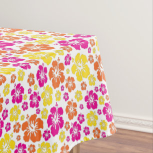 Aloha Cute Hawaiian 1st Birthday Party Theme Tablecloth