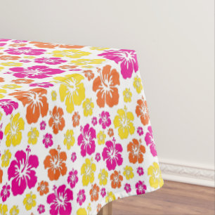 Aloha Cute Hawaiian Kid's Birthday Party Tablecloth