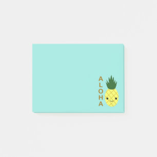 Aloha Cute Kawaii Pineapple Post-it Notes