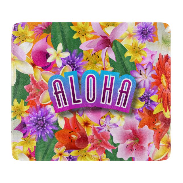 Aloha! Cutting Board (Front)