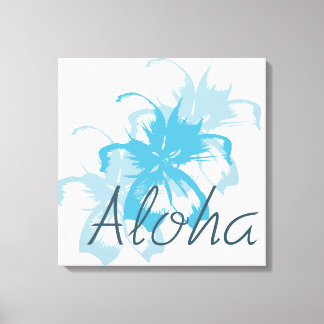 Aloha Floral Canvas Print