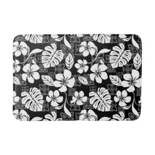 ALOHA FRIDAY (BLACK) BATH MAT
