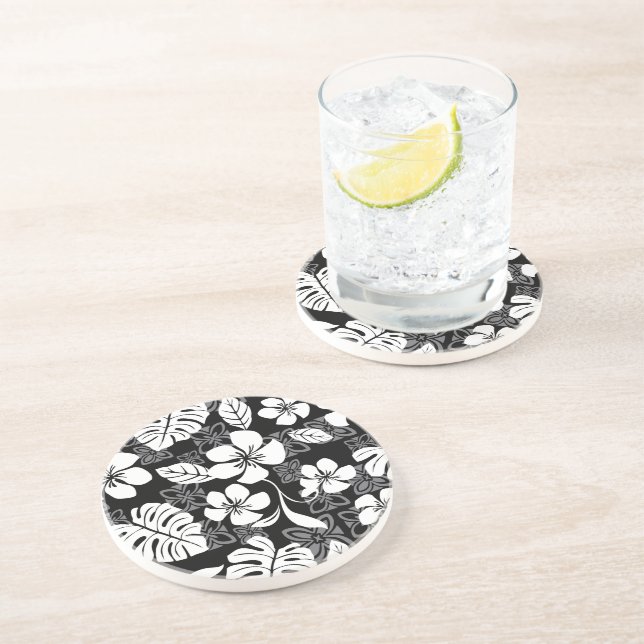 ALOHA FRIDAY (BLACK) COASTER (Side)