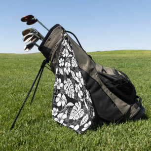 ALOHA FRIDAY (BLACK) GOLF TOWEL