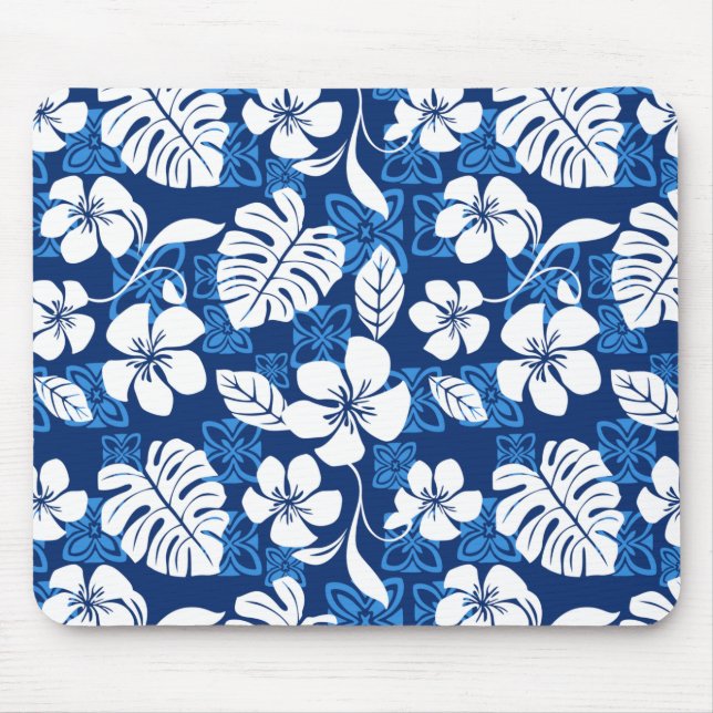 ALOHA FRIDAY (BLUE) MOUSE MAT (Front)