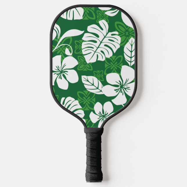 ALOHA FRIDAY (GREEN) PICKLEBALL PADDLE (Front)