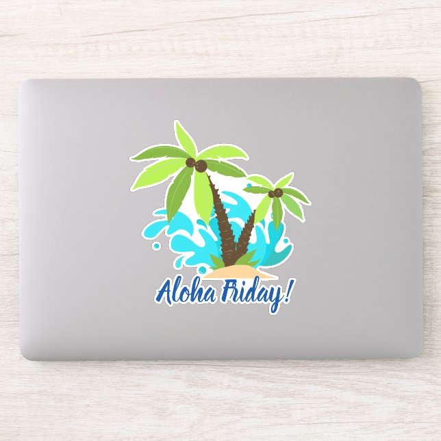Aloha Friday Palm Tree (Computer)